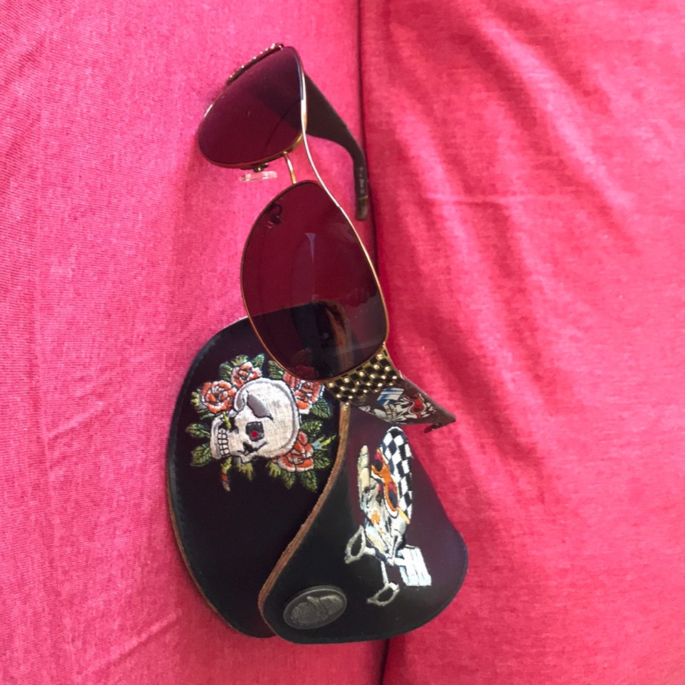 Ed Hardy Sunglasses and Case